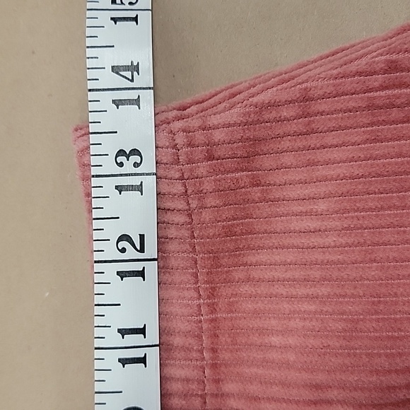 Forever 21, Size S, Mauve Corduroy Button Down Mini Skirt, EUC - Picture 3 of 8